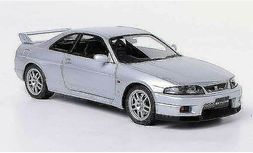 Nissan Skyline R33 1/43 HPI GT-R V-Spec () grigio RHD 1995 modellini auto