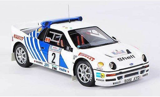 Ford RS 200 Rally 1/43 HPI No.2 Pirelli S.Blomqvist / B.Berglund Acropolis 1986 modellini auto