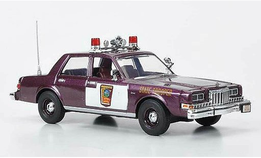 Dodge Diplomat police 1/43 First Response Minnesota State Patrol 1985 modellini auto