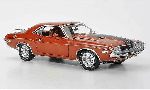 Dodge Challenger 1970 1/18 Highway 61 marrone/opaco nero modellini auto