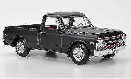 Chevrolet C-10 Pickup 1/18 Highway 61 Fleetside opaco nero 1968 modellini auto
