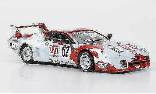 Ferrari 512 BB LM 1/43 Best No.62 JMS Racing Andruet / Dini 24h Le Mans 1979 modellini auto