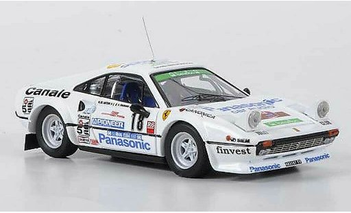 Ferrari 308 GTB 1/43 Best Gr.4 No.18 A.Tognana / M.de Antoni Rally Elba 1982 modellini auto