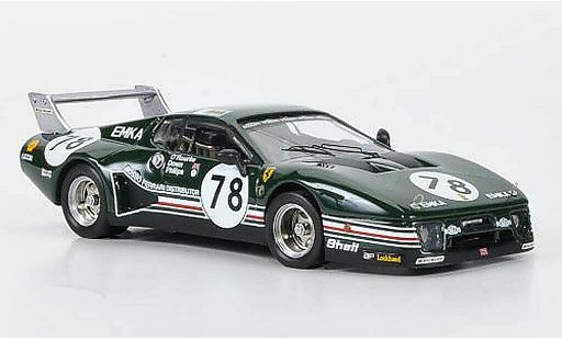 Ferrari 512 BB LM 1/43 Best No.78 O'Rourke / Down / Philips 24h Le Mans 1980 modellini auto