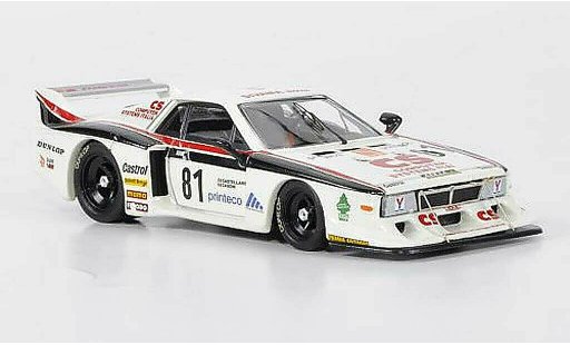 Lancia Beta Monte Carlo 1/43 Best Turbo No.81 Vesuvio Racing Casoni / Castellano Monza 1982 modellini auto