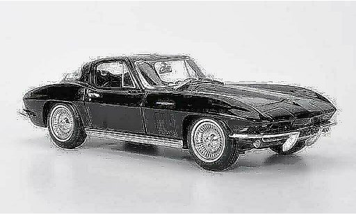 Chevrolet Corvette Stingray 1/18 Maisto C2 Coupe nero 1965 modellini auto