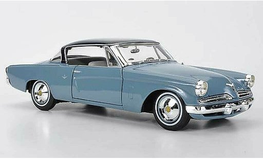 Studebaker Starliner 1953 1/18 Maisto grigio/blu modellini auto