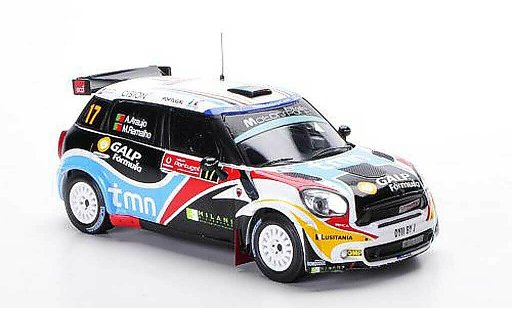 Mini Countryman JCW 1/43 IXO No.17 A.Araujo / M.Ramalho Rally Portugal 2011 modellini auto