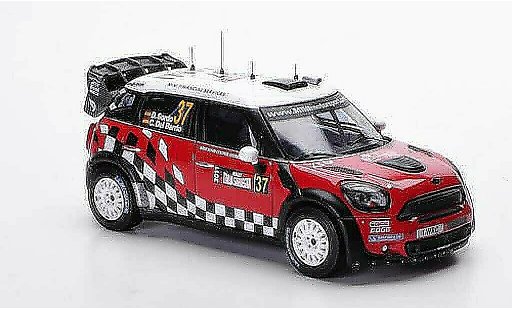 Mini Countryman JCW 1/43 IXO WRC No.37 D.Sordo / C.Del Bario Rally Sardegna 2011 modellini auto