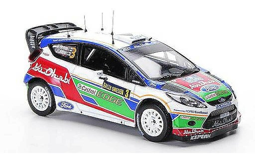 Ford Fiesta WRC 1/43 IXO No.3 M.Hirvonen / J.Lehtinen Rally Svezia 2011 modellini auto