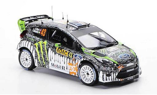 Ford Fiesta WRC 1/43 IXO No.43 K.Block / A.Gelsomino Rally Germania 2011 modellini auto