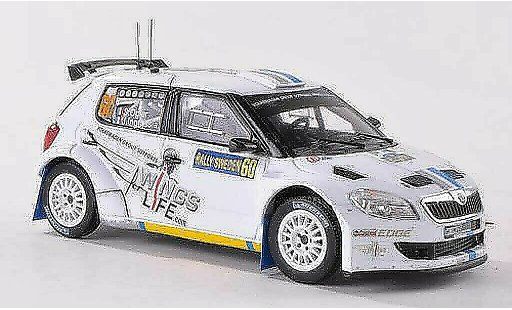 Skoda S2000 S2000 1/43 IXO No.60 Wings for Life Rally Svezia 2012 S.Ogier/J.Ingrassia modellini auto
