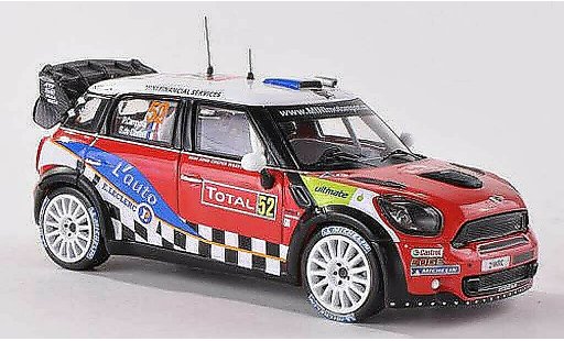 Mini Cooper WRC 1/43 IXO John Works No.52 Rally Monte Carlo 2012 P.Campana/S.de Castelli modellini auto