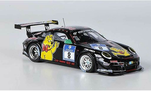 Porsche 911 GT3 1/43 Spark R 2011 No.8 Haribo 24h Nurburgring modellini auto