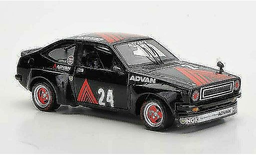Toyota Starlet Advan 1/43 Spark 1300 No.24 A.Hagiwara Fuji 1980 modellini auto