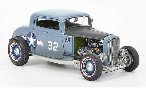 Ford 1932 Hot Rod 1/18 GMP Coupe F4 No.32 Navy F4U Corsair ACME modellini auto