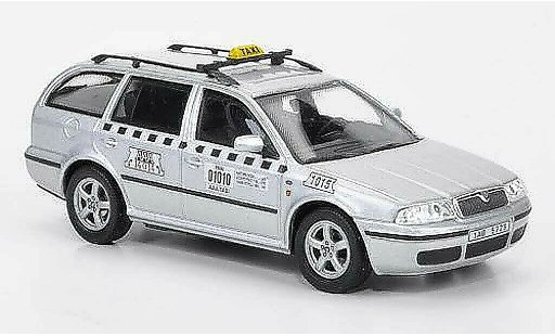 Skoda Octavia Combi 1/43 Abrex TAXI grigio modellini auto