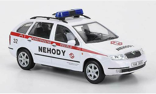 Skoda Fabia Base 1/43 Abrex Pohotovostni Vozidlo - Nehody 2004 modellini auto