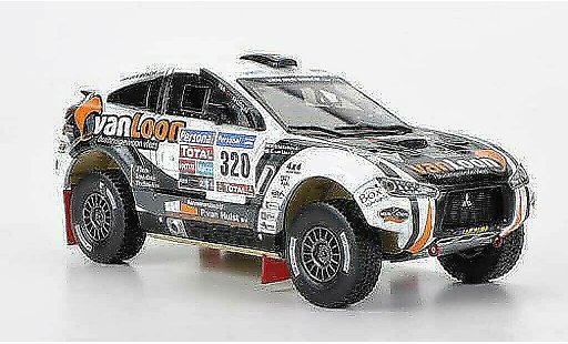 Mitsubishi Lancer Base 1/43 Vitesse Racing No.320 van Loon/Scholtalbers Rally Dakar modellini auto