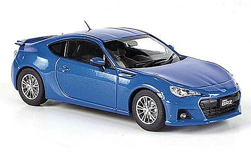 Subaru BRZ Base 1/43 Ebbro blu RHD 2012 modellini auto