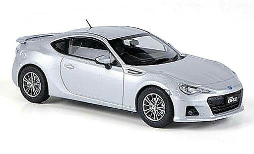 Subaru BRZ Base 1/43 Ebbro grigio RHD 2012 modellini auto