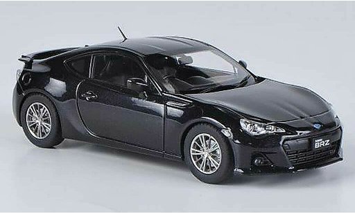 Subaru BRZ Base 1/43 Ebbro nero RHD 2012 modellini auto