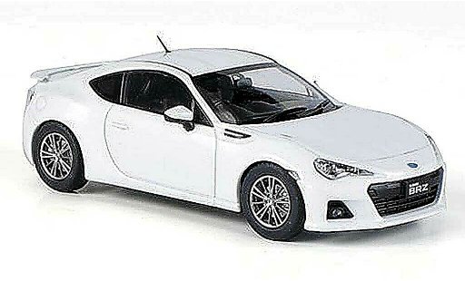 Subaru BRZ Base 1/43 Ebbro bianco RHD 2012 modellini auto