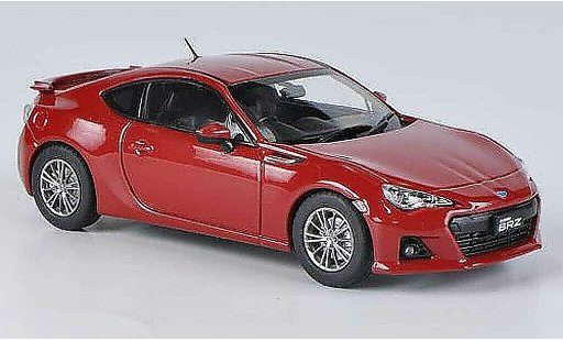 Subaru BRZ Base 1/43 Ebbro rosso RHD 2012 modellini auto