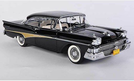 Ford Fairline 500 Hardtop 1/18 Sun Star Hard Top nero modellini auto