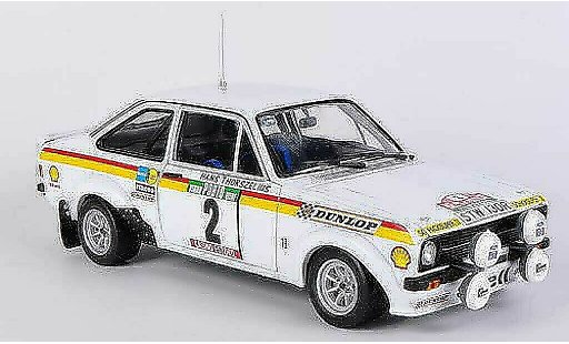 Ford Escort RS 1800 1/18 Sun Star B.Waldegard / H.Thorszelius No.2 Rally Portugal modellini auto