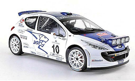 Peugeot 207 S2000 1/18 Sun Star No.10 Rally Sanremo 2007 L.Rossetti/M.Chiarcossi modellini auto