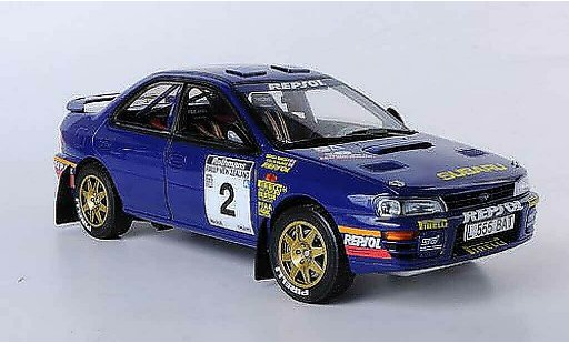 Subaru Impreza 555 1/18 Sun Star No.2 Winner Rally of New Zealand 1994 C.McRae/D.Ringer modellini auto