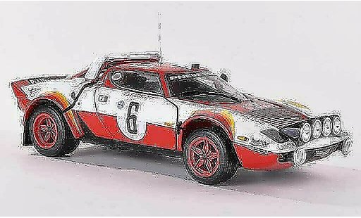 Lancia Stratos HF 1/18 Sun Star Rally No.6 Publimmo-Racing Rally Monte Carlo 1979 modellini auto