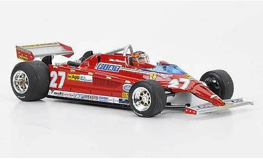 Ferrari 126 CK 1/43 Brumm Turbo No.27 G.Villeneuve GP Italien 30 Jahre modellini auto