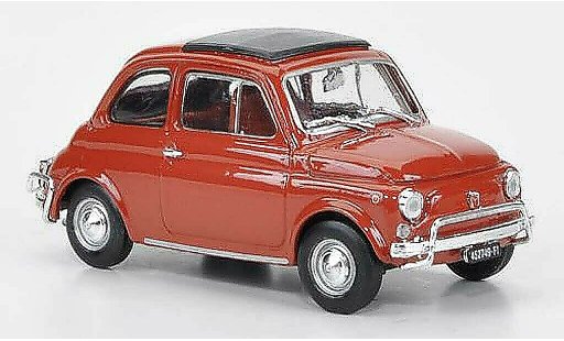 Fiat 500 L 1/43 Brumm rot-orange 1968 modellini auto
