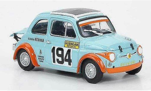 Fiat 595 Abarth 1/43 Brumm SS Gattafori 1971 No194 1971 modellini auto