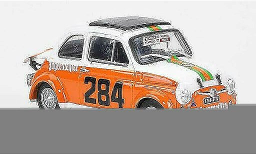 Fiat 695 Abarth SS 1/43 Brumm Meran 1973 No284 J?germeister Manapace 1973 modellini auto
