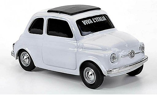 Fiat 500 D 1/43 Brumm VIVA Italia bianco 1960 modellini auto