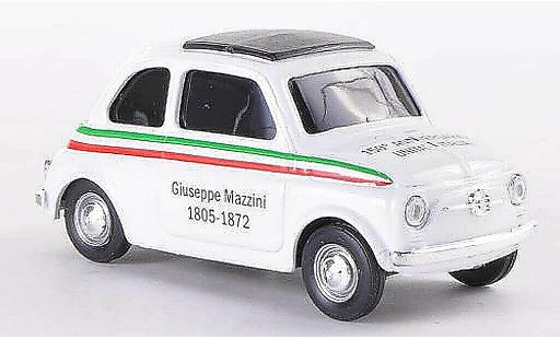 Fiat 500 L 1/43 Brumm VIVA Italia bianco 150 Jahre D'Italia 1805-1872 1970 modellini auto