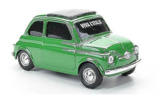 Fiat 500 D 1/43 Brumm VIVA Italia verde 1960 modellini auto
