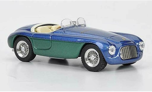 Ferrari 166 MM 1/43 Brumm blu Giovanni Agnelli Barchetta Touring modellini auto