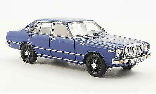 Datsun 200L Berline 1/43 Neo Laurel C230 blu 1977 modellini auto