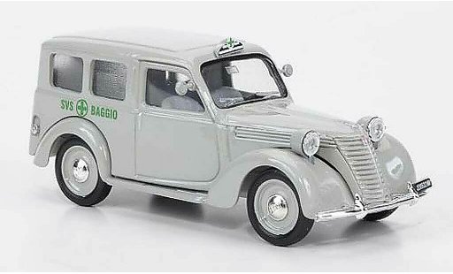 Fiat 1100 Berlina 1/43 Brumm verdees Kreuz SVS Baggio 1948-1950 modellini auto