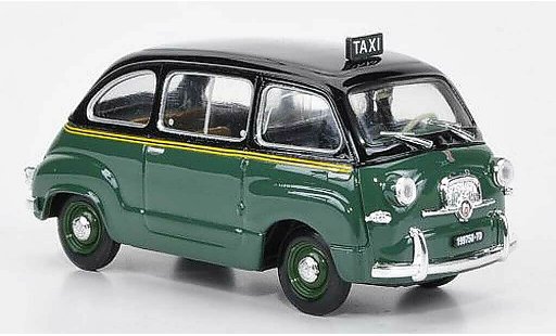 Fiat 600 Multipla 1/43 Brumm Taxi Torino 1956 modellini auto