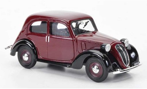 Fiat 1100 508C 1/43 Brumm rossonero 1937 modellini auto