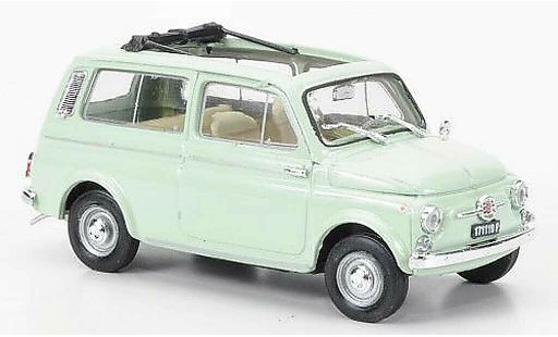 Fiat 500 Giardiniera 1/43 Brumm Giardinieraverde 1960 modellini auto