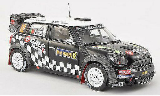 Mini Cooper WRC 1/43 IXO John Works No.12 Team Portugal Rally Svezia 2012 A.Araujo/M.Ramalho modellini auto