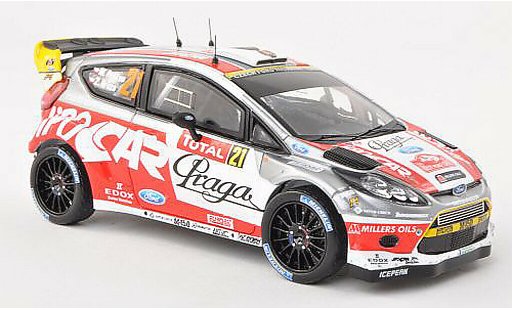 Ford Fiesta WRC 1/43 IXO No.21 Czech National Team Rally Monte Carlo 2012 M.Prokop/Z.Hruza modellini auto