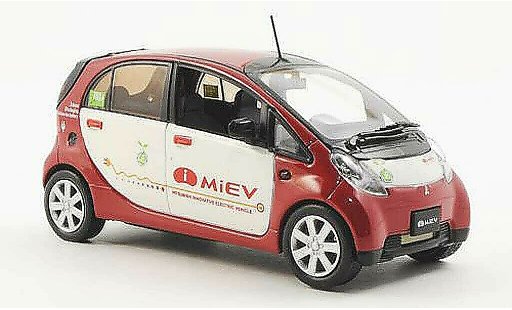 Mitsubishi iMiev Base 1/43 J Collection G8 Hokkaido Toyako Summit 2008 modellini auto