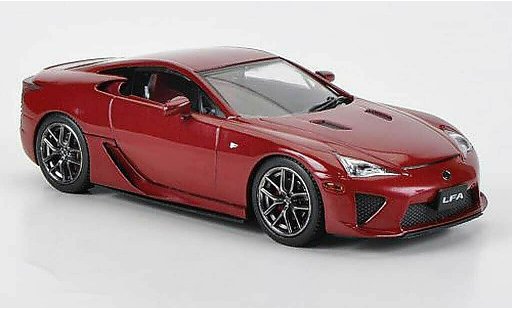 Lexus LFA Base 1/43 J Collection rosso RHD 2011 modellini auto